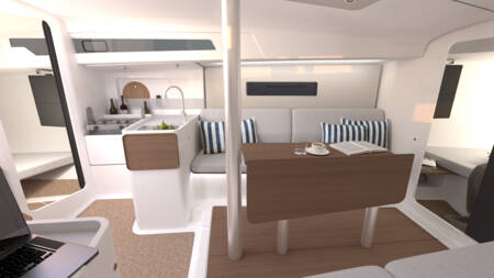 Photo Beneteau First 30 intérieur 1